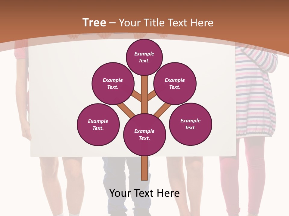 Show Girl People PowerPoint Template