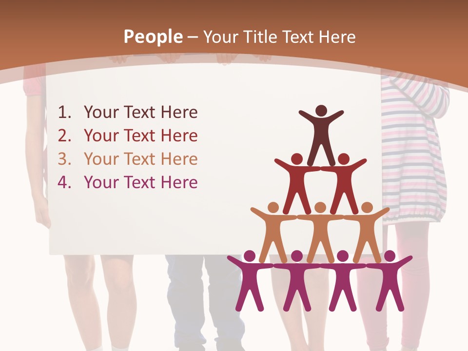 Show Girl People PowerPoint Template