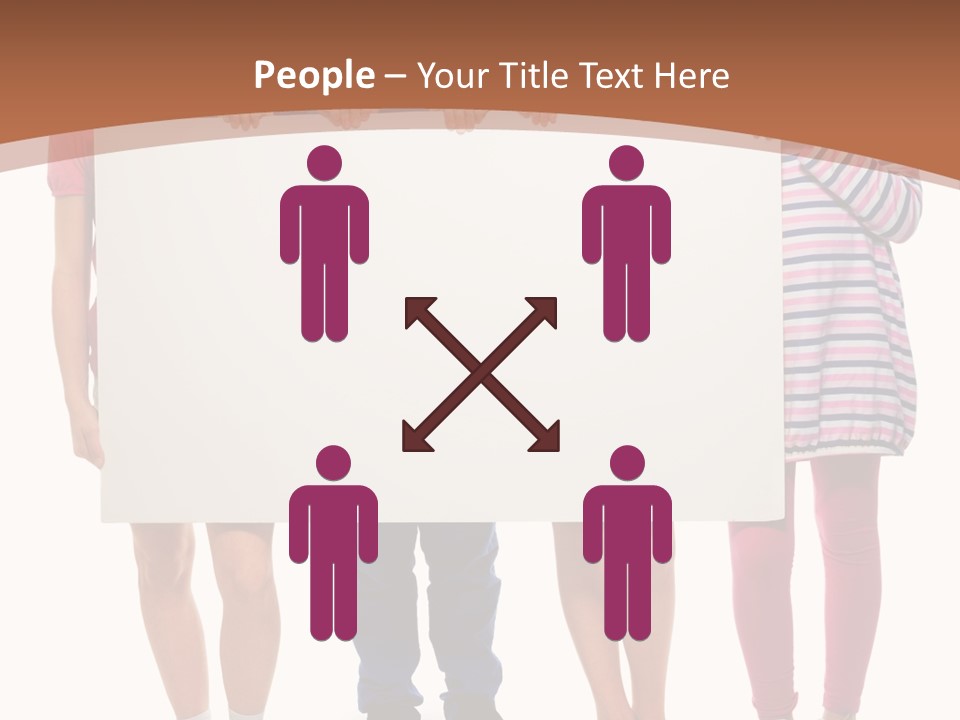 Show Girl People PowerPoint Template