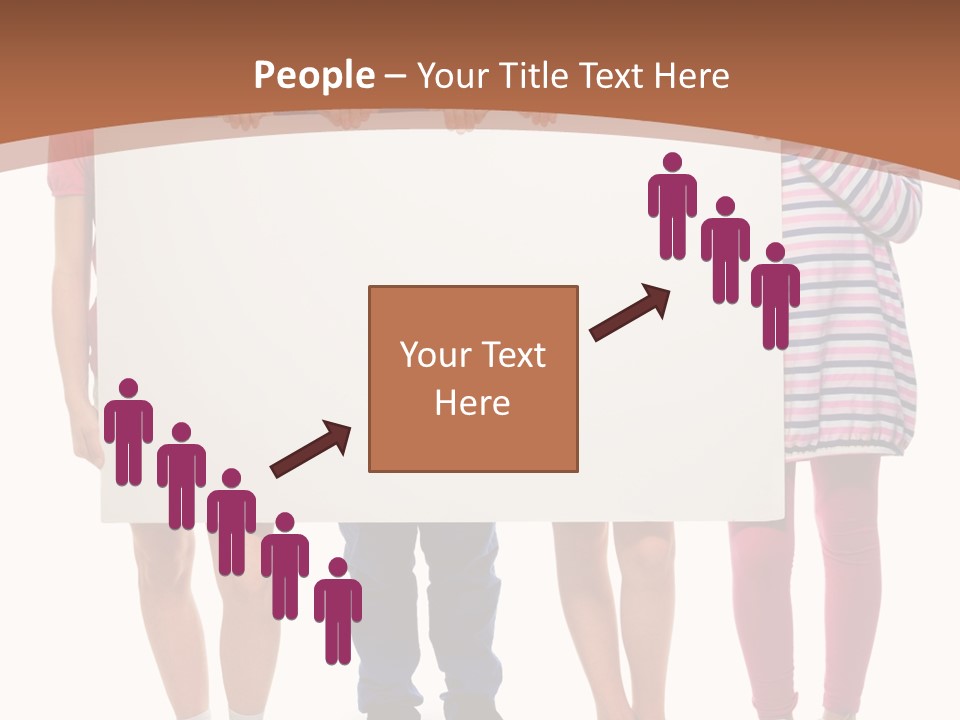 Show Girl People PowerPoint Template