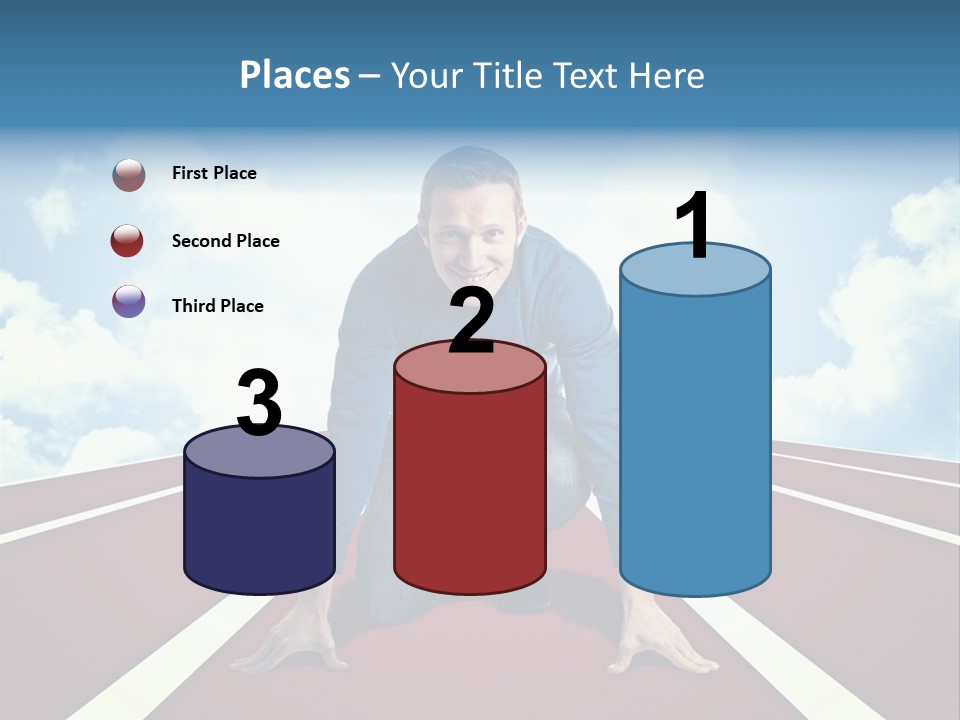 Sky Confident Casual PowerPoint Template