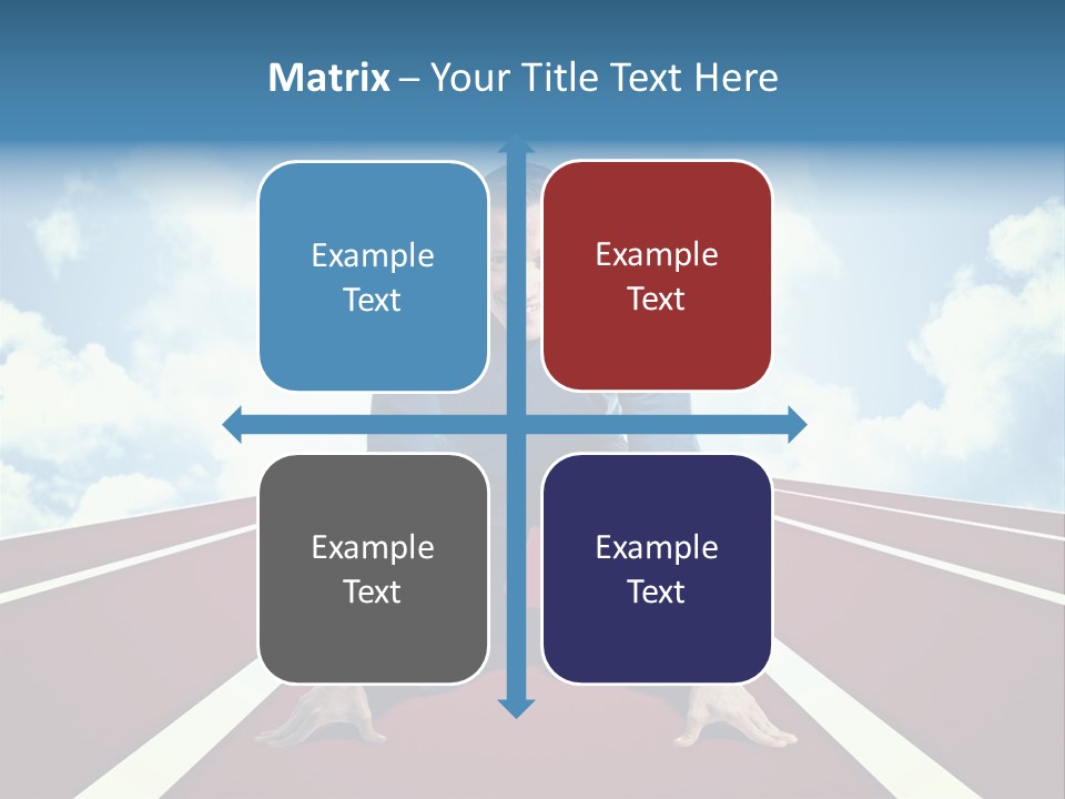 Sky Confident Casual PowerPoint Template