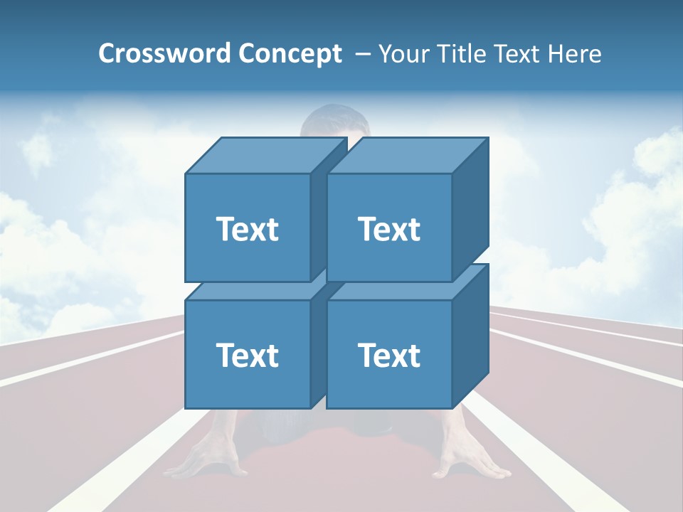 Sky Confident Casual PowerPoint Template