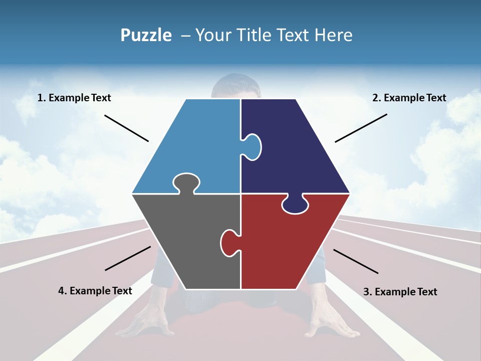 Sky Confident Casual PowerPoint Template