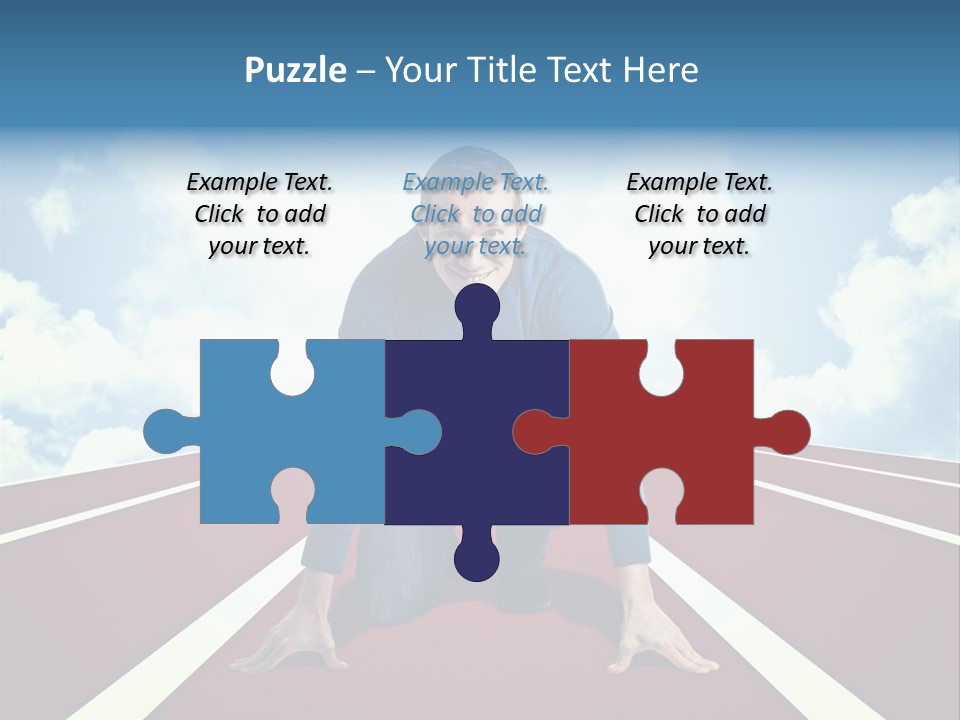 Sky Confident Casual PowerPoint Template