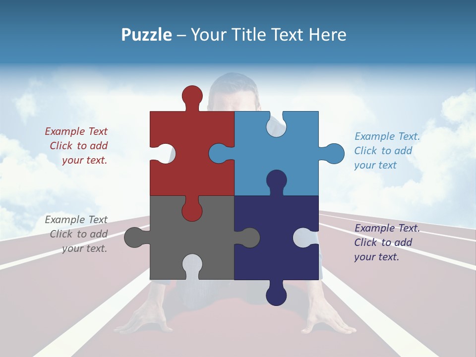 Sky Confident Casual PowerPoint Template