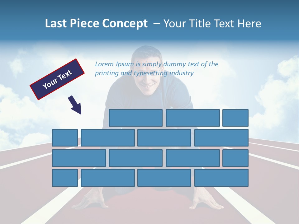 Sky Confident Casual PowerPoint Template