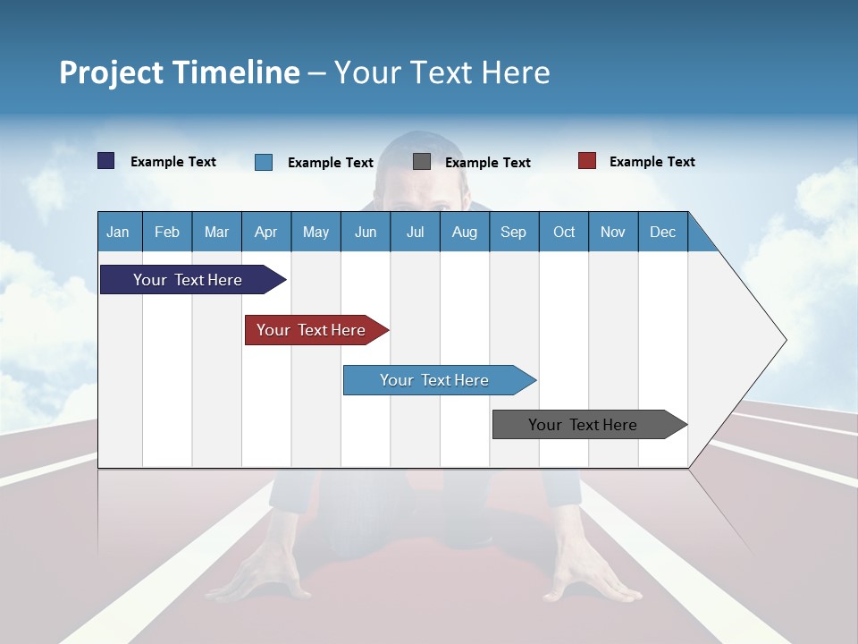 Sky Confident Casual PowerPoint Template