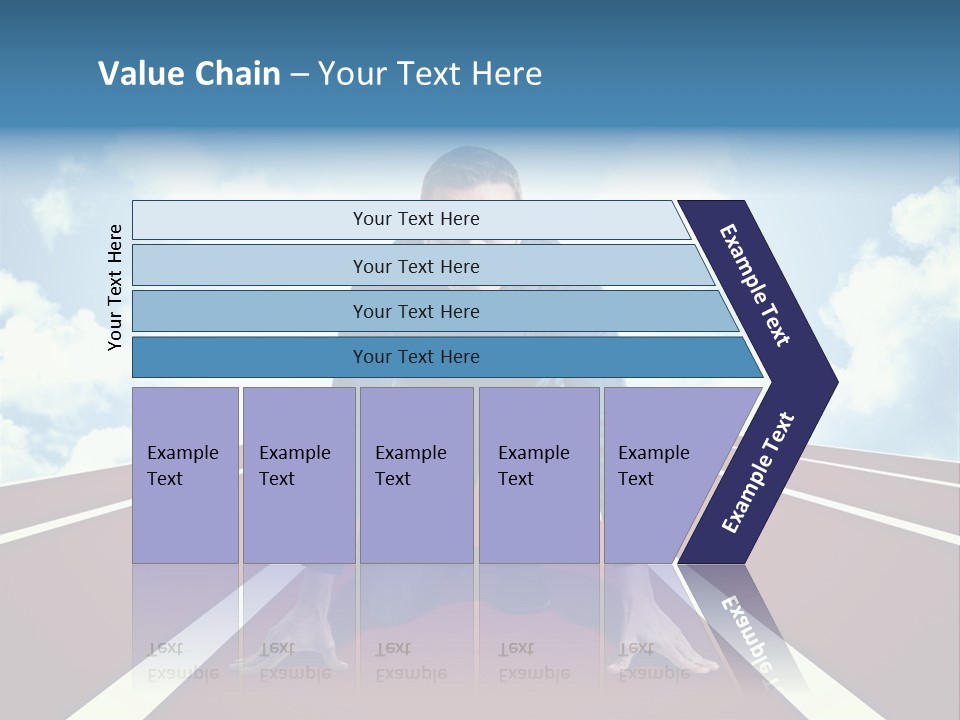 Sky Confident Casual PowerPoint Template