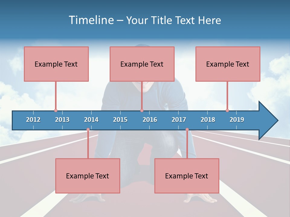 Sky Confident Casual PowerPoint Template