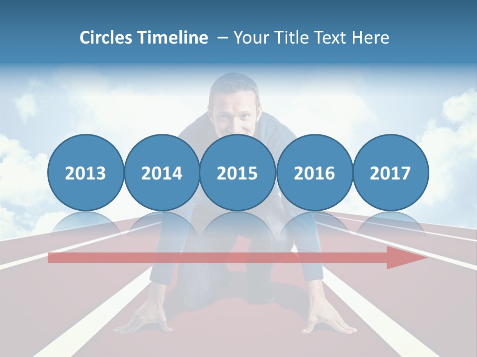 Sky Confident Casual PowerPoint Template