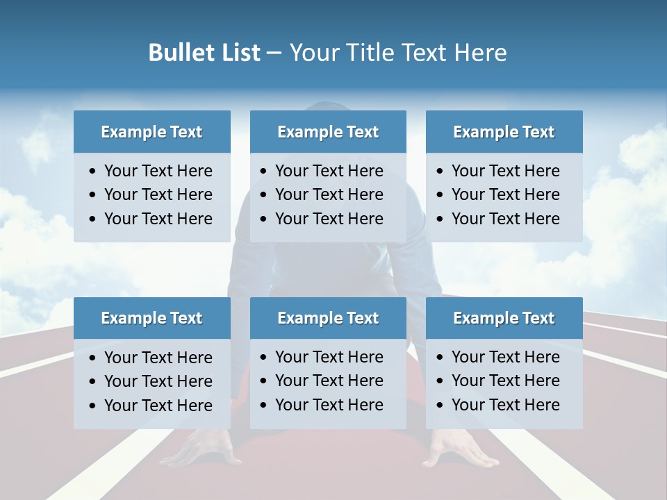Sky Confident Casual PowerPoint Template