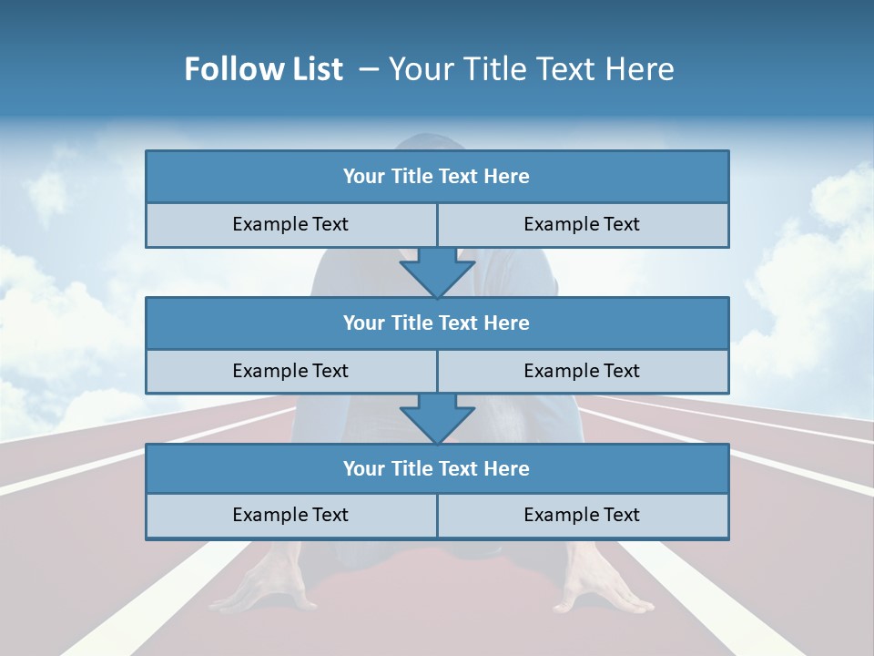 Sky Confident Casual PowerPoint Template