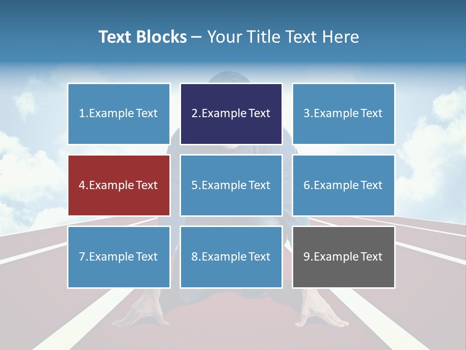 Sky Confident Casual PowerPoint Template
