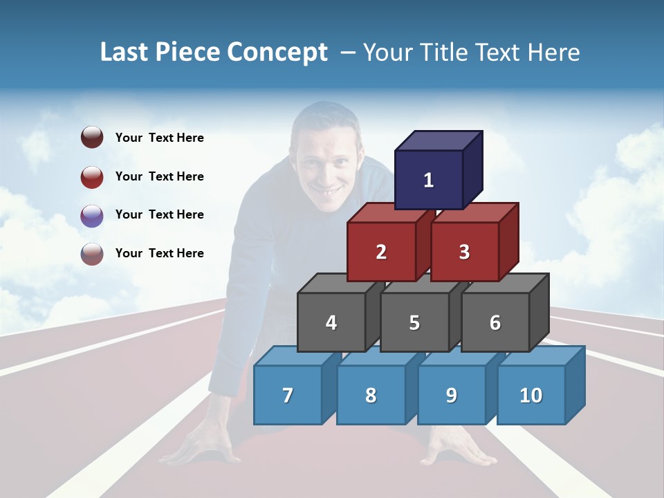Sky Confident Casual PowerPoint Template