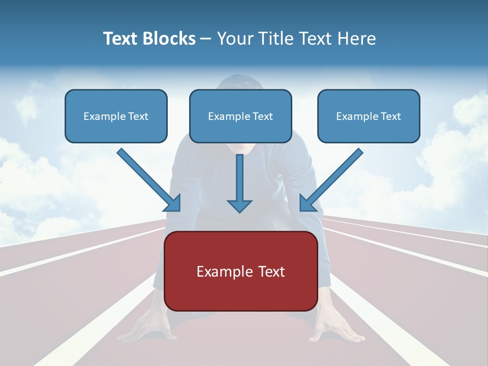 Sky Confident Casual PowerPoint Template