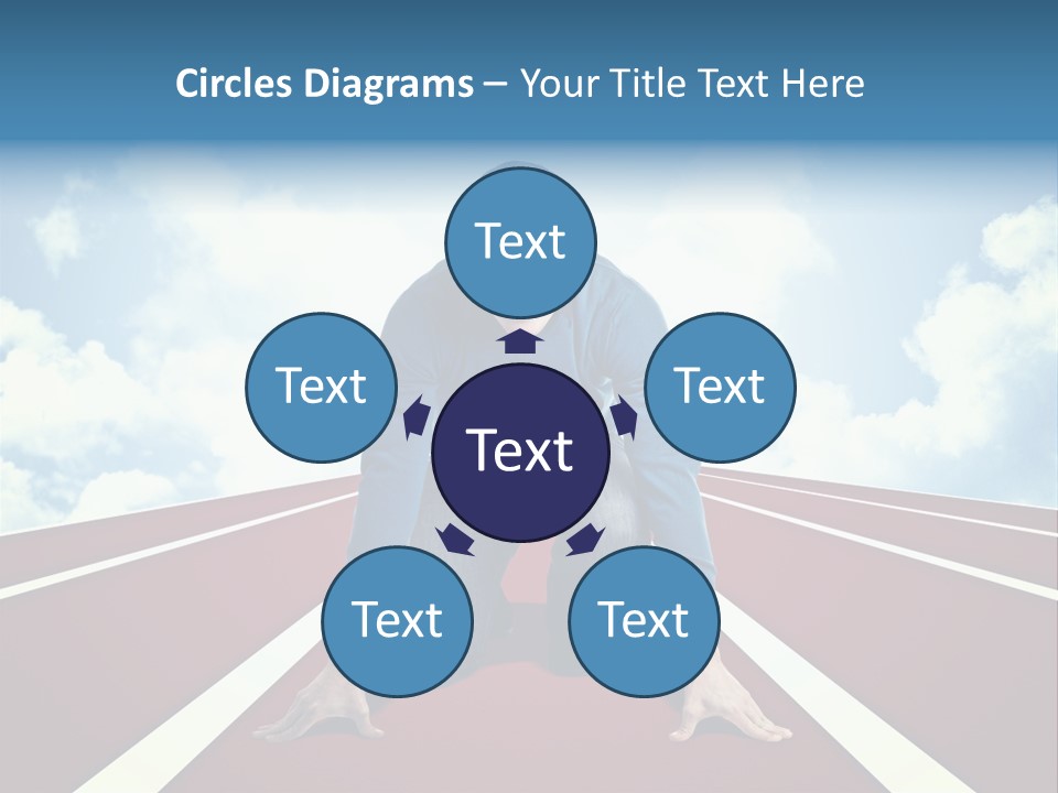 Sky Confident Casual PowerPoint Template