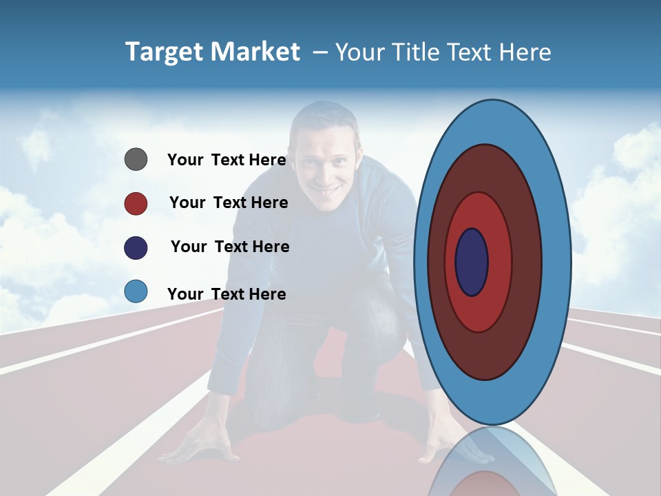 Sky Confident Casual PowerPoint Template