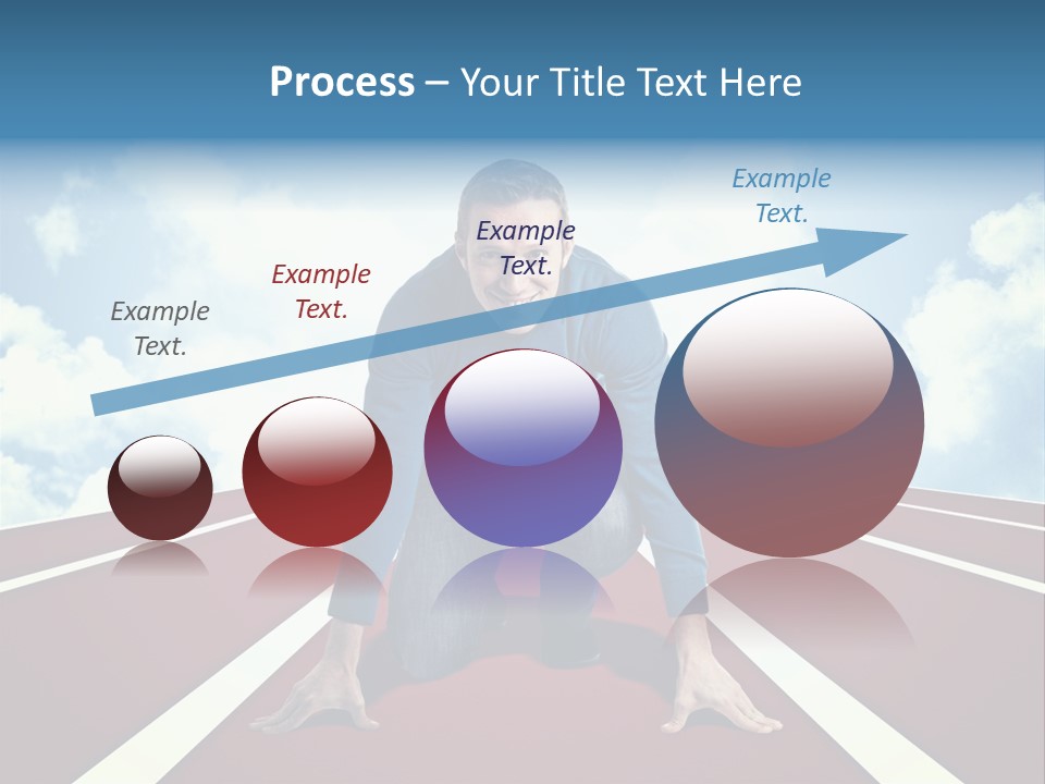 Sky Confident Casual PowerPoint Template