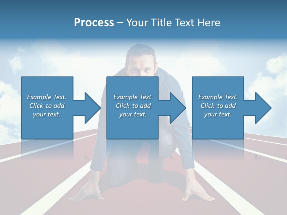 Sky Confident Casual PowerPoint Template