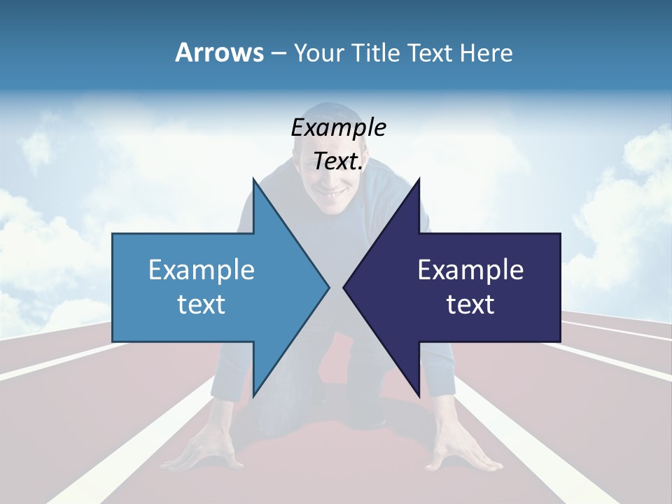 Sky Confident Casual PowerPoint Template