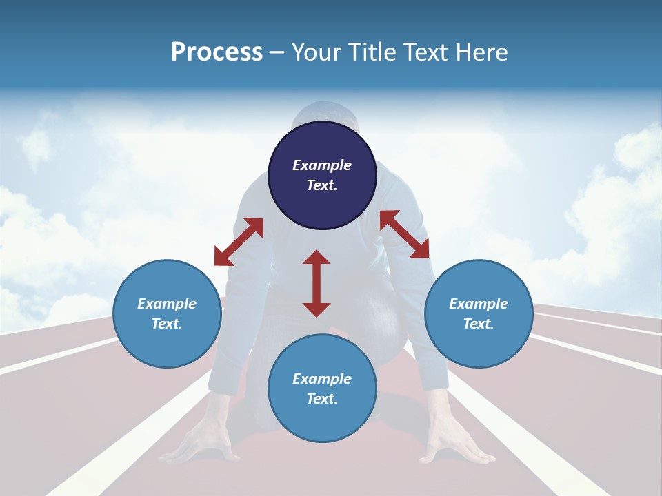 Sky Confident Casual PowerPoint Template