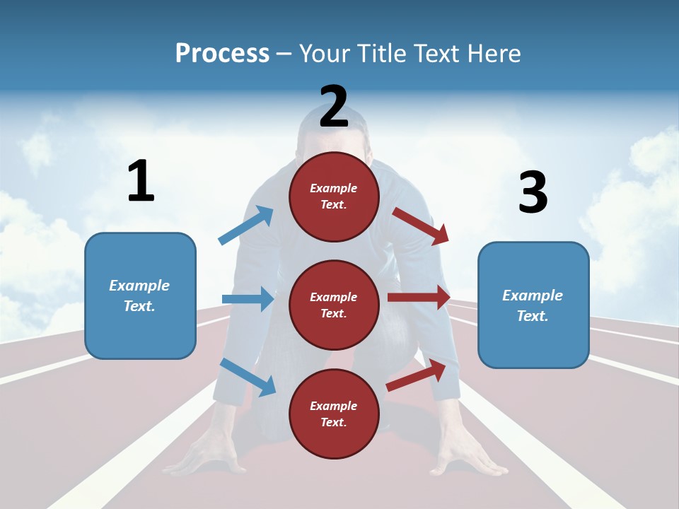 Sky Confident Casual PowerPoint Template