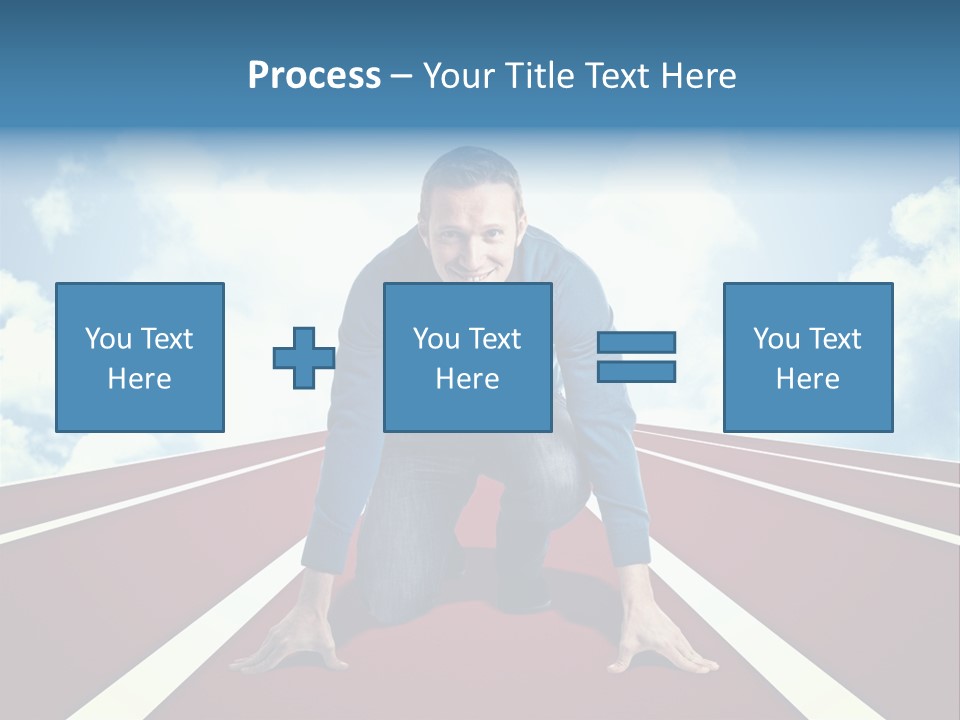 Sky Confident Casual PowerPoint Template