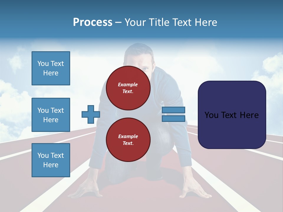 Sky Confident Casual PowerPoint Template
