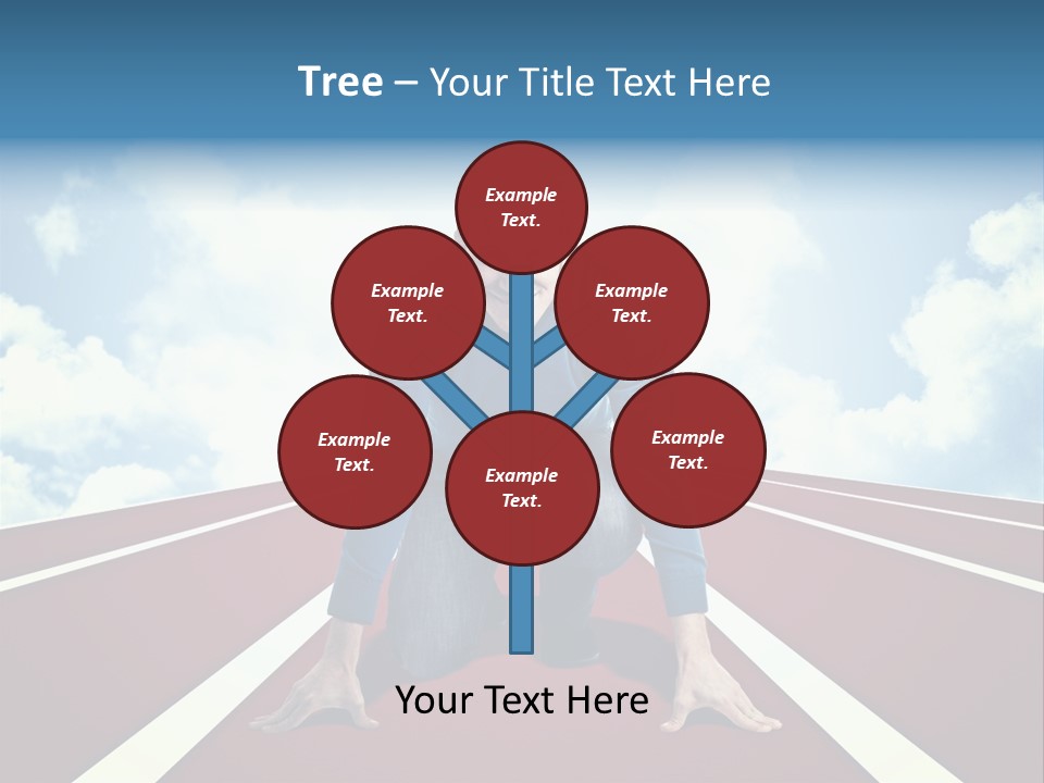 Sky Confident Casual PowerPoint Template