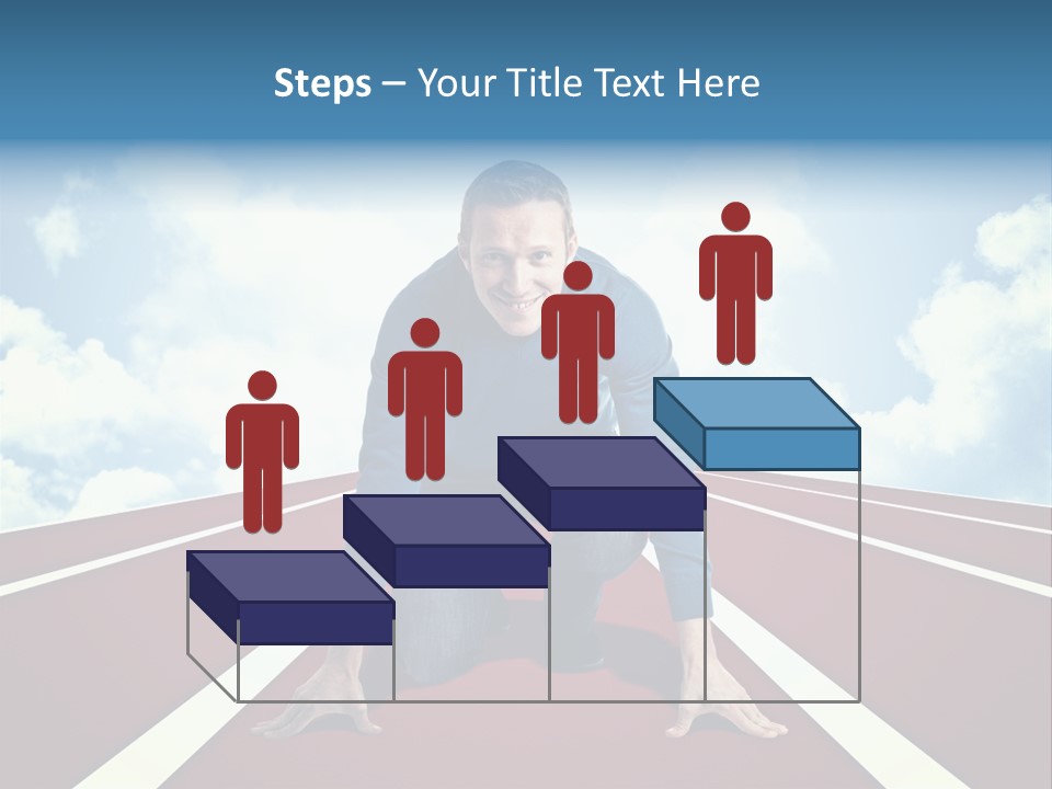 Sky Confident Casual PowerPoint Template