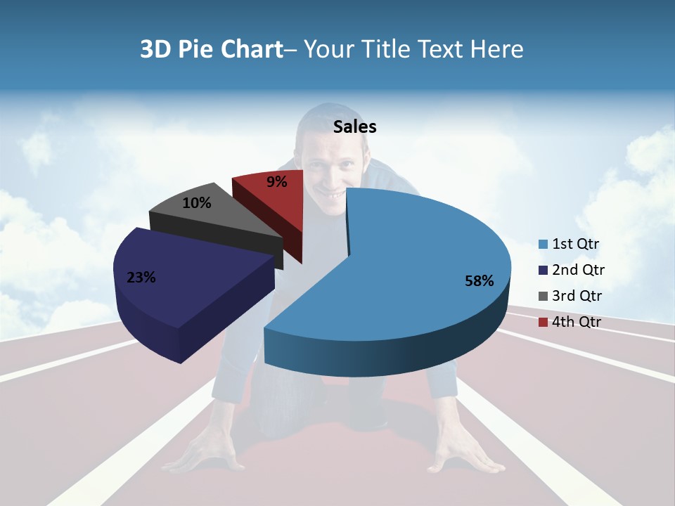 Sky Confident Casual PowerPoint Template
