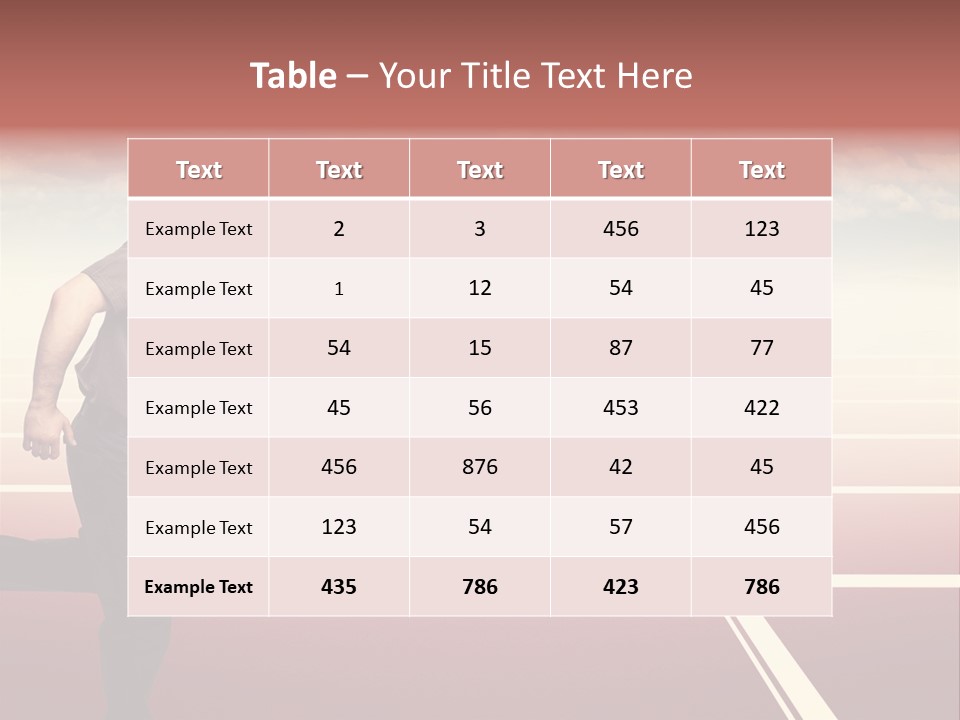 Win Outdoor Winner PowerPoint Template