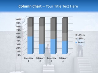 Summer Clouds Man PowerPoint Template