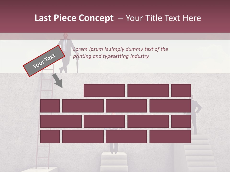 Aged  Wall PowerPoint Template