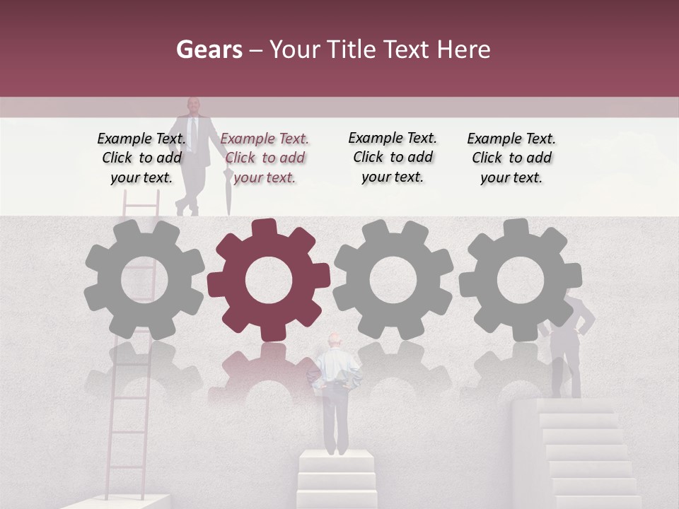 Aged  Wall PowerPoint Template