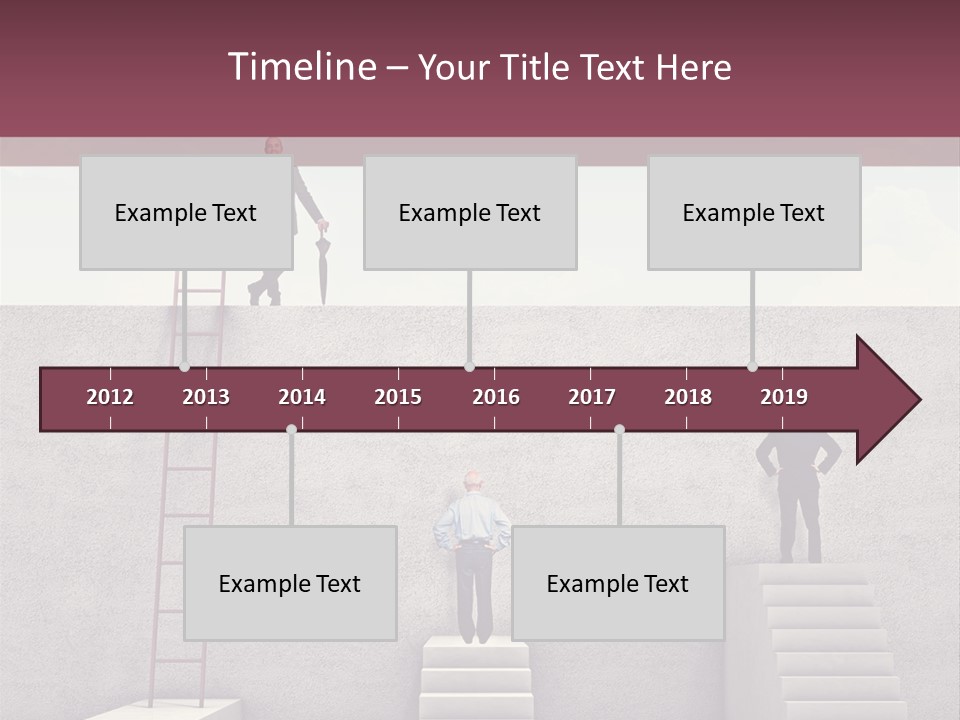 Aged  Wall PowerPoint Template