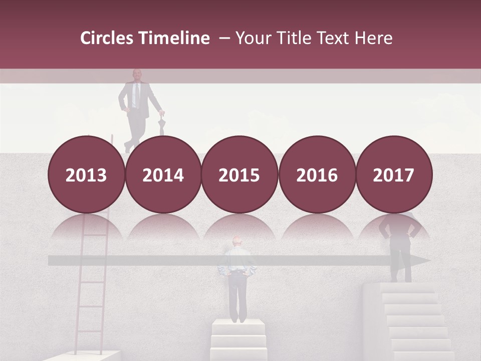 Aged  Wall PowerPoint Template