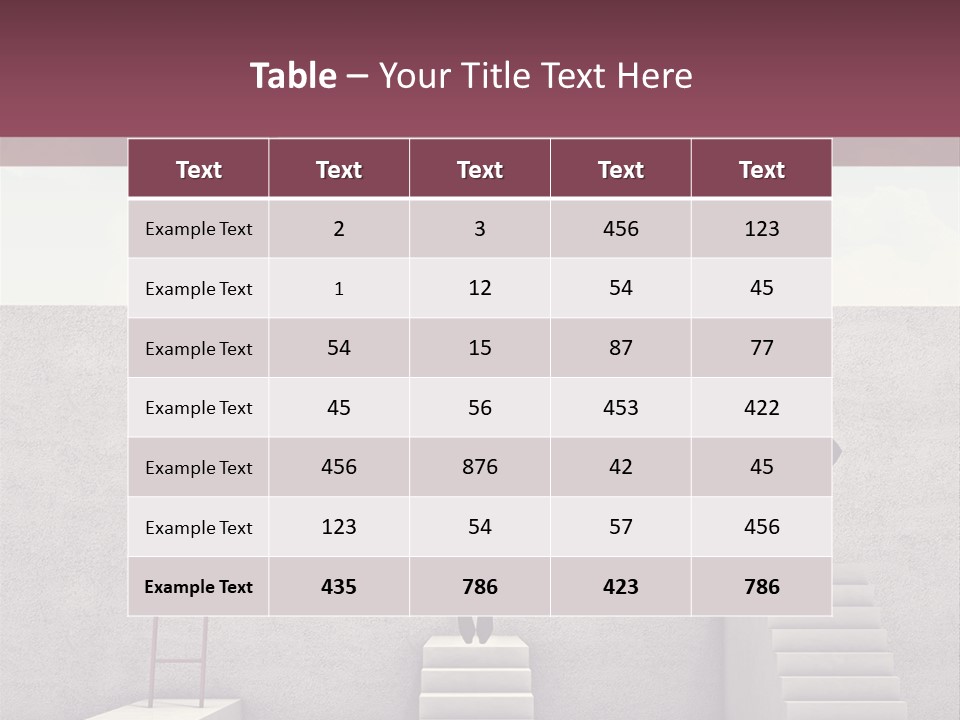Aged  Wall PowerPoint Template