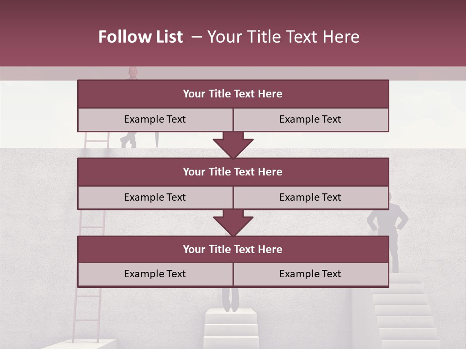 Aged  Wall PowerPoint Template