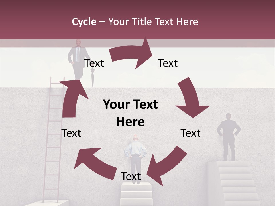 Aged  Wall PowerPoint Template