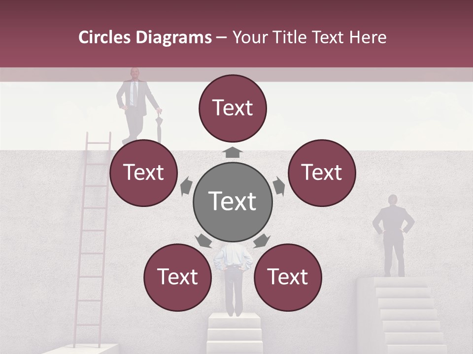 Aged  Wall PowerPoint Template