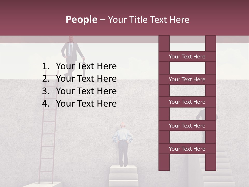 Aged  Wall PowerPoint Template