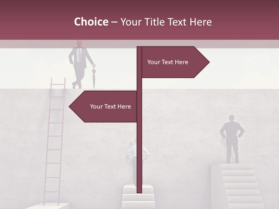 Aged  Wall PowerPoint Template