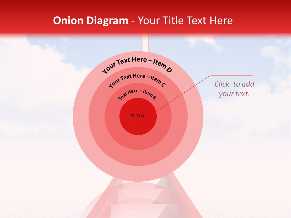 Success Heaven Outside PowerPoint Template