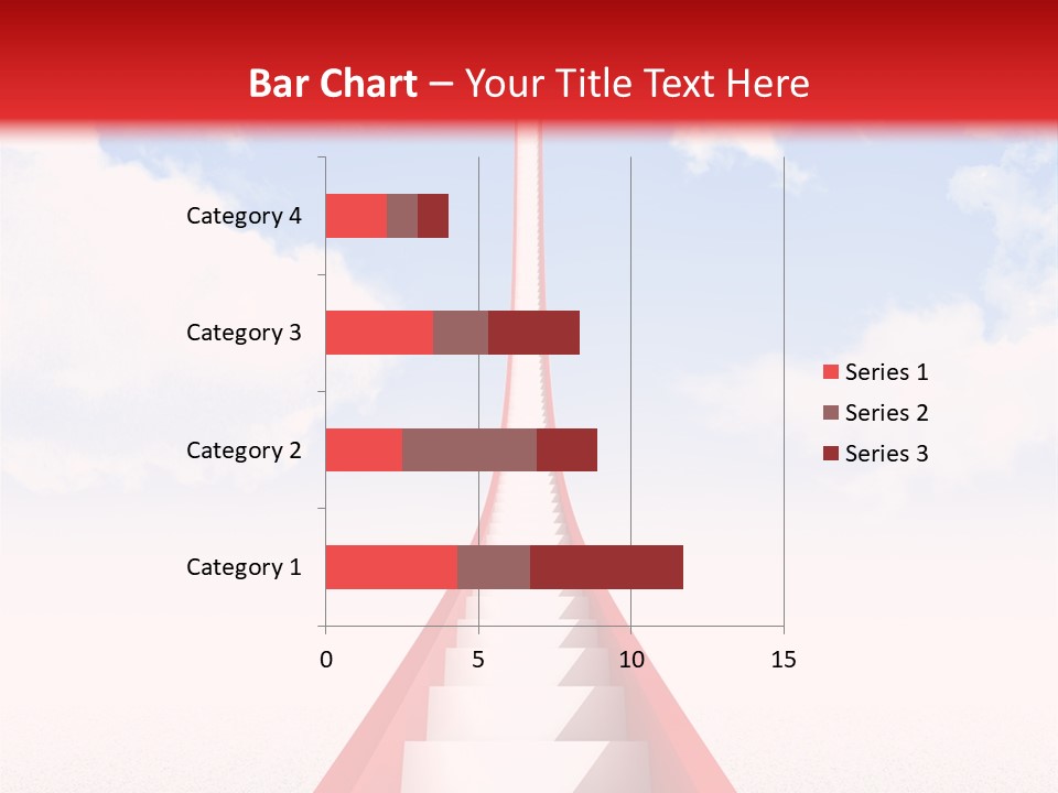 Success Heaven Outside PowerPoint Template