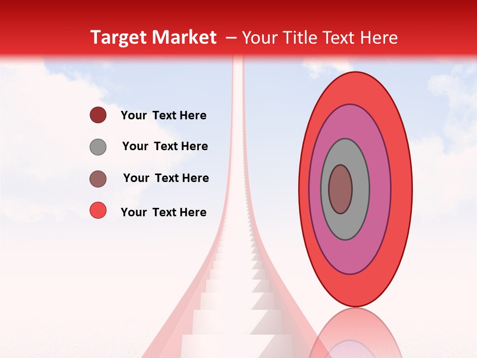 Success Heaven Outside PowerPoint Template