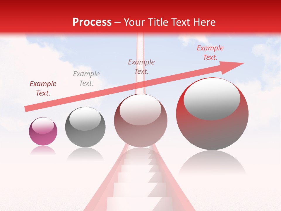 Success Heaven Outside PowerPoint Template