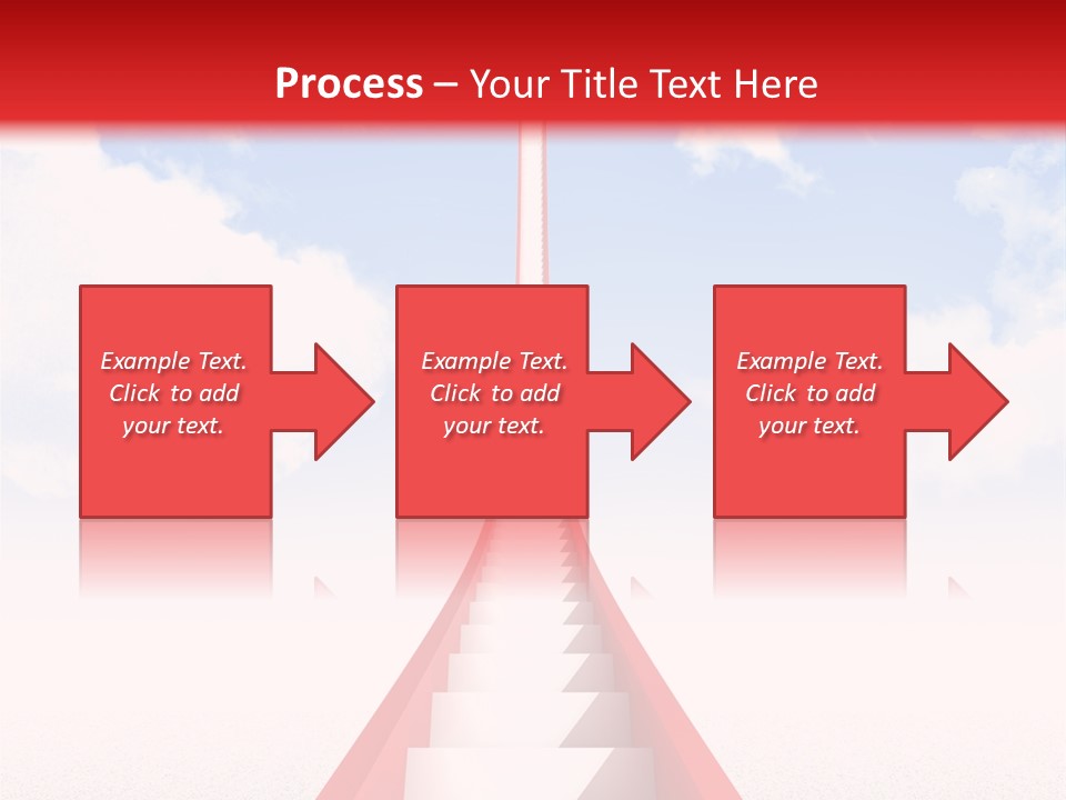 Success Heaven Outside PowerPoint Template