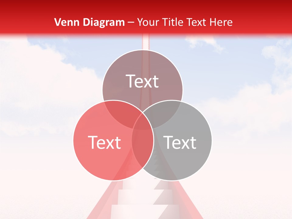 Success Heaven Outside PowerPoint Template